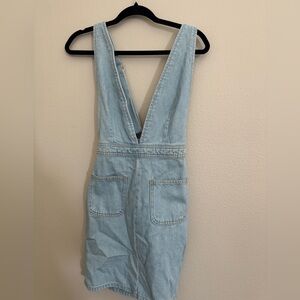 BDG- Size 4 - Light Blue Denim Overall Dress